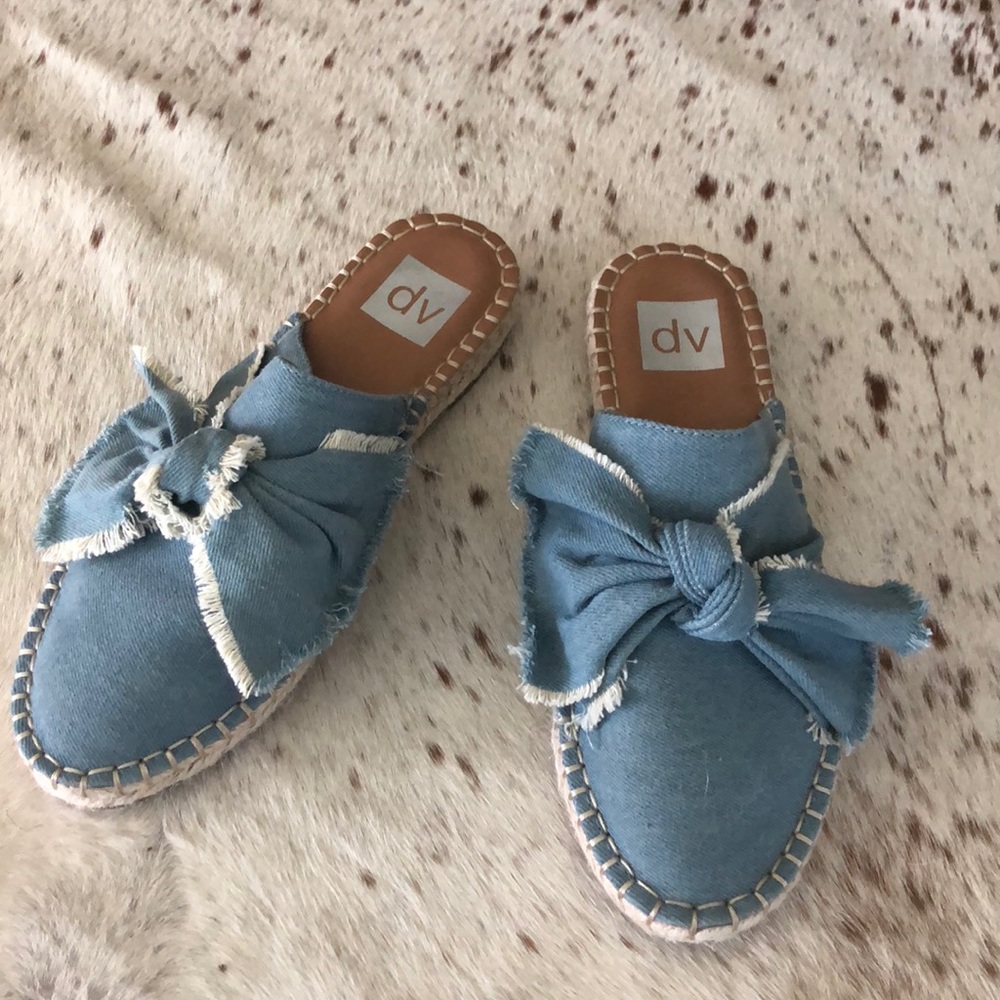 Denim Slip On Shoes